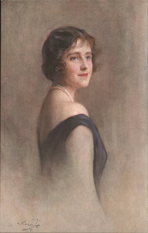 Queen Elizabeth Portrait by Philip de Laszlo United Kingdom