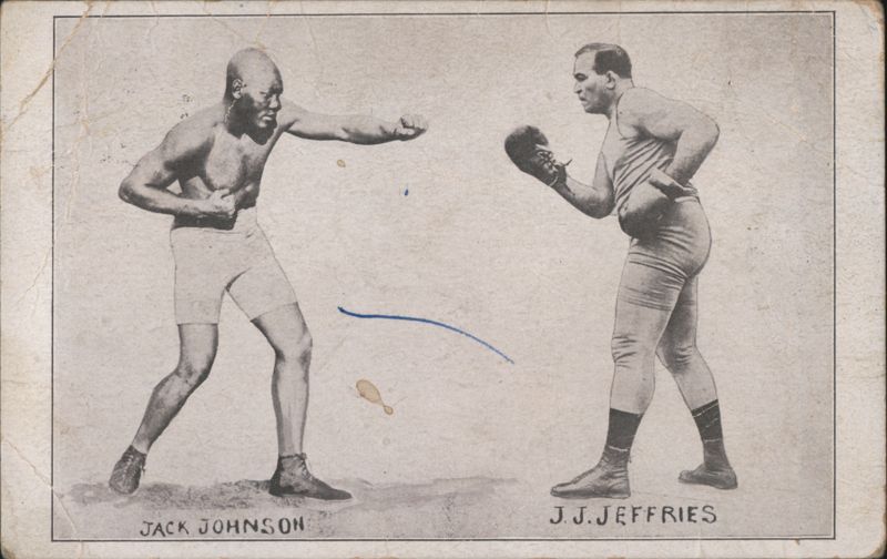 Jack Johnson vs. J.J. Jeffries Boxing Match