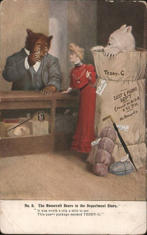 The Roosevelt Bears in the Department Store with Teddy-G Lost & Found