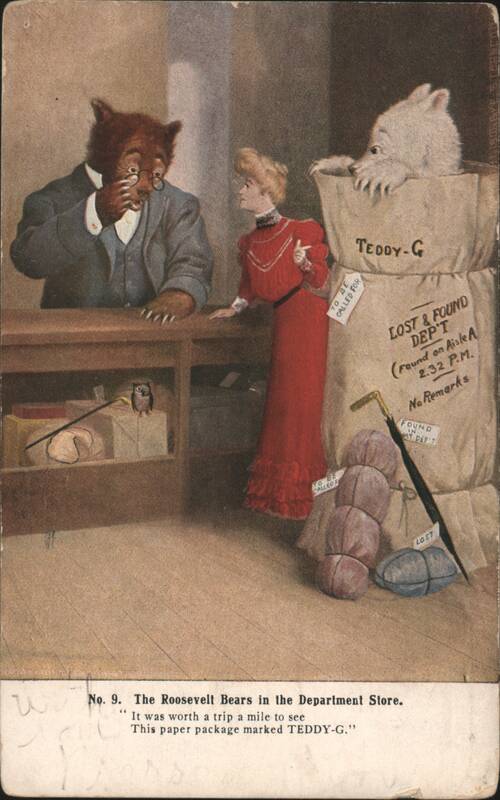 Roosevelt Bears in Department Store, Teddy-G Package