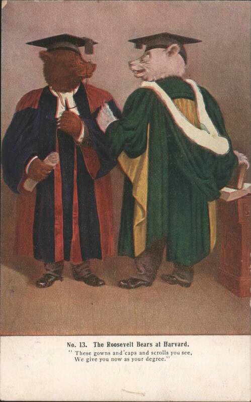 Roosevelt Bears at Harvard Graduation