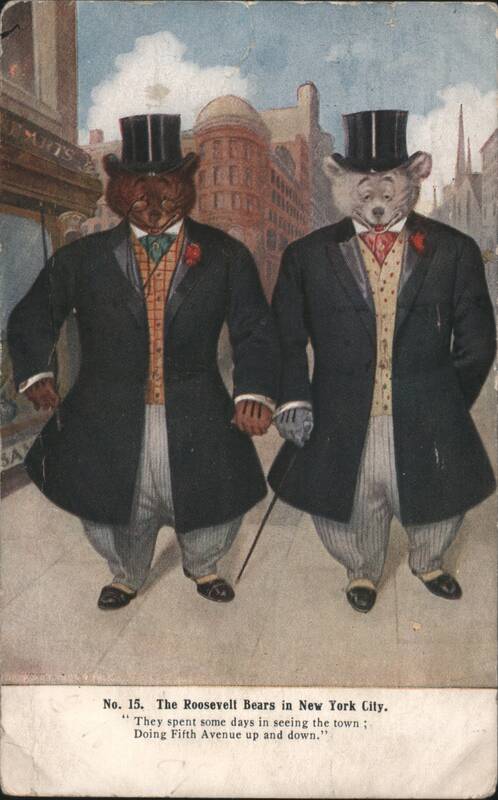 The Roosevelt Bears in New York City, Fifth Avenue