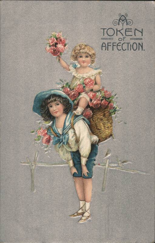 Children with Roses, Token of Affection