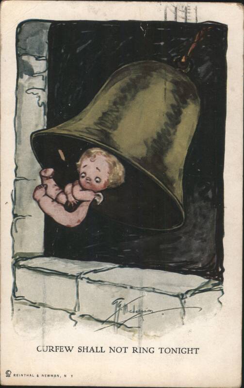 Curfew Shall Not Ring Tonight - Baby Hanging from Bell