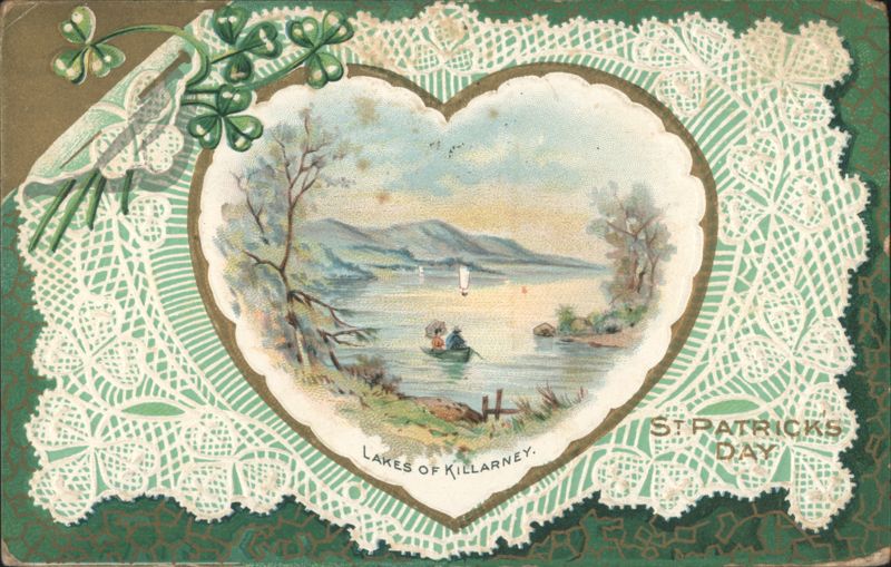 Lakes of Killarney, St. Patrick's Day Shamrocks & Lace Ireland