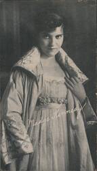 Madge Kennedy, Actress, Park Theatre Schedule Postcard