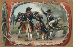 Holding the Line - Continental Army Postcard