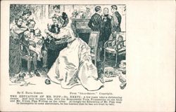 C. Dana Gibson's The Education of Mr. Pipp: Christening Scene Postcard