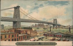 Williamsburg Bridge, New York Postcard
