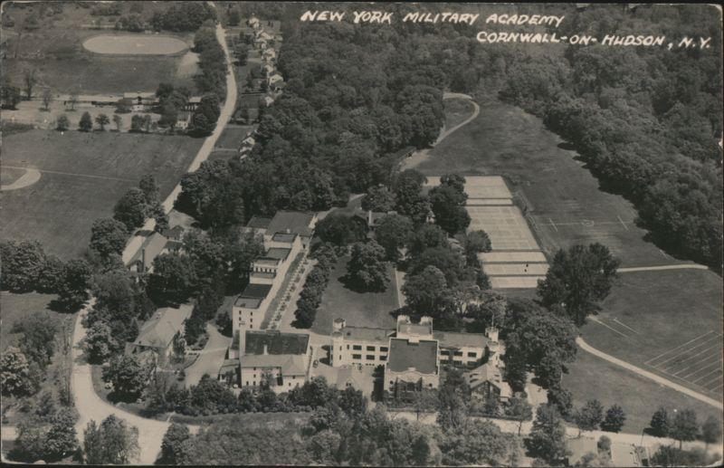 New York Military Academy Aerial View, Cornwall-on-Hudson