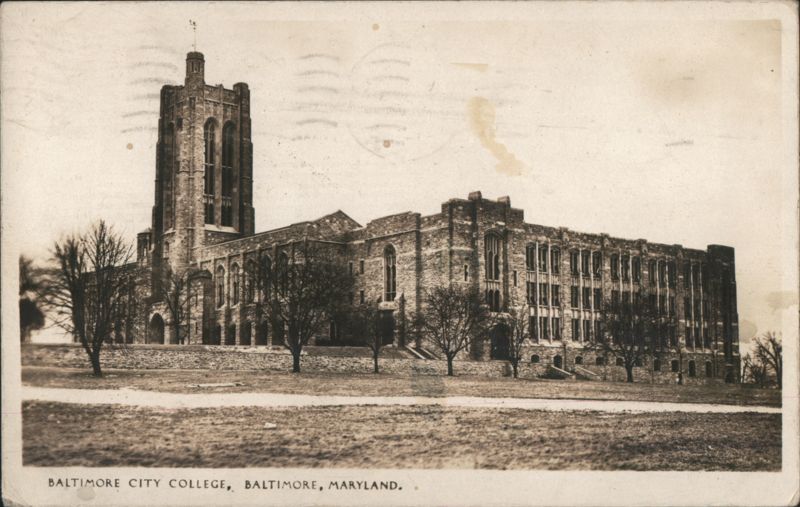 Baltimore City College, Baltimore, MD