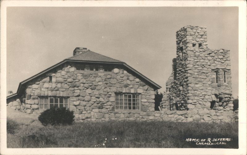 Home of R. Jeffers, Stone House and Tower