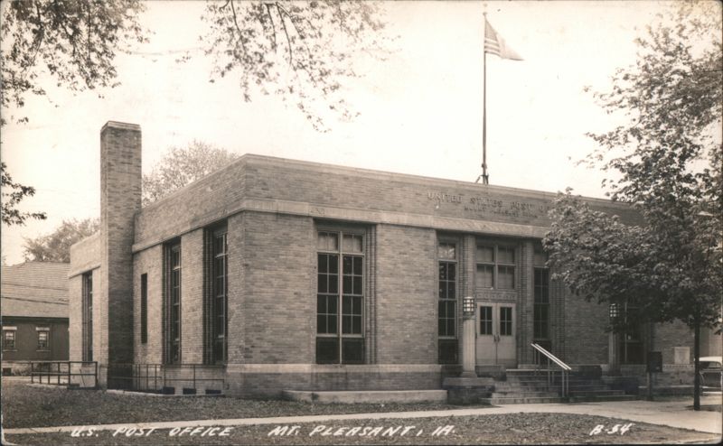 U.S. Post Office Building, Mt. Pleasant, IA Mount Pleasant Iowa