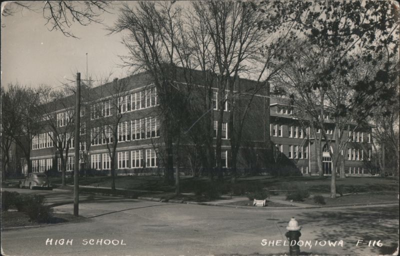 High School, Sheldon, Iowa