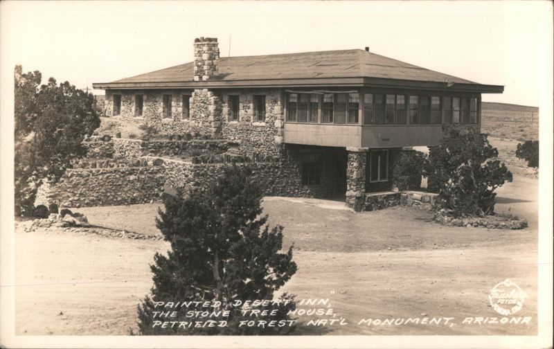 Painted Desert Inn, The Stone Tree House, Petrified Forest Nat'l Monument