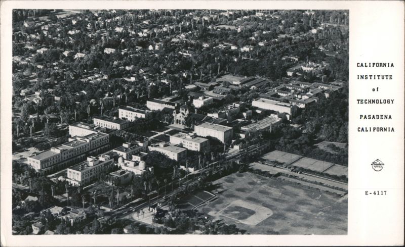 California Institute of Technology Aerial View, Pasadena