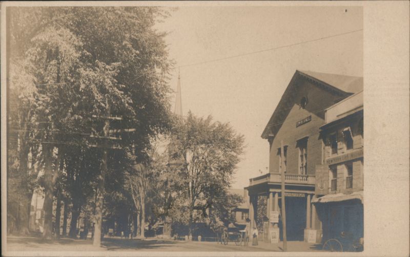 Brattleboro, VT - Town Hall, Brooks House, Main Street Vermont