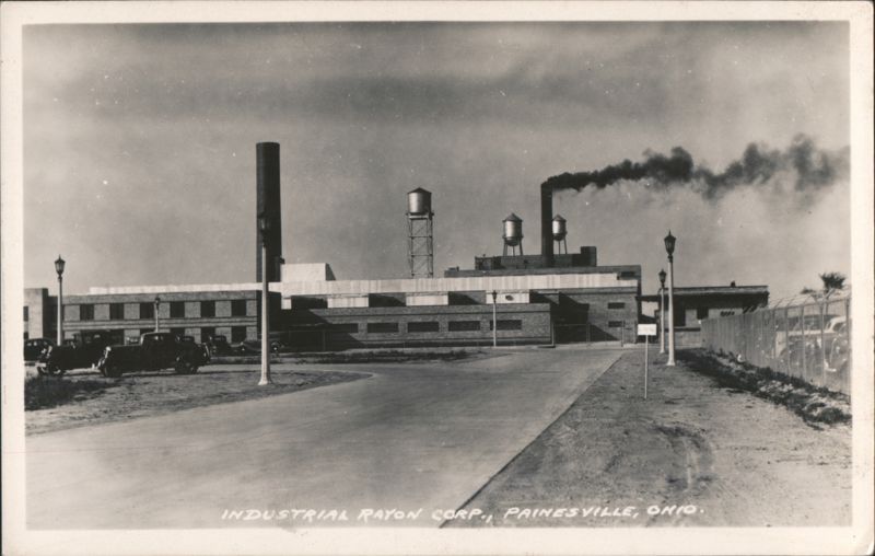Industrial Rayon Corp. Plant Painesville Ohio