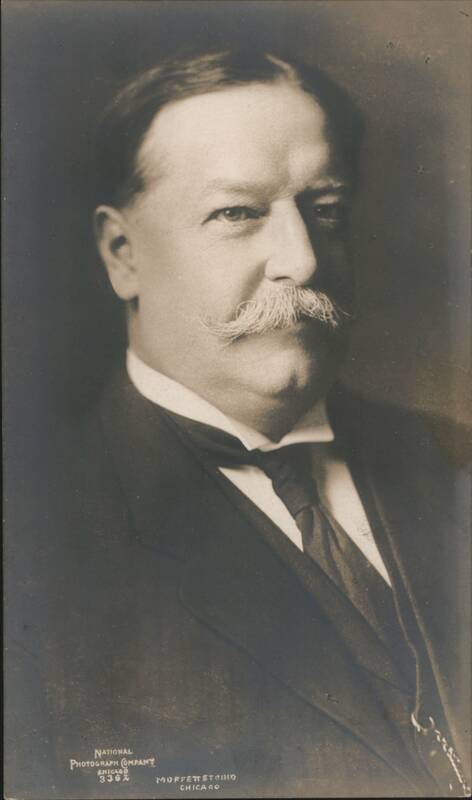 William Howard Taft Portrait, 1909 Moffett Studio