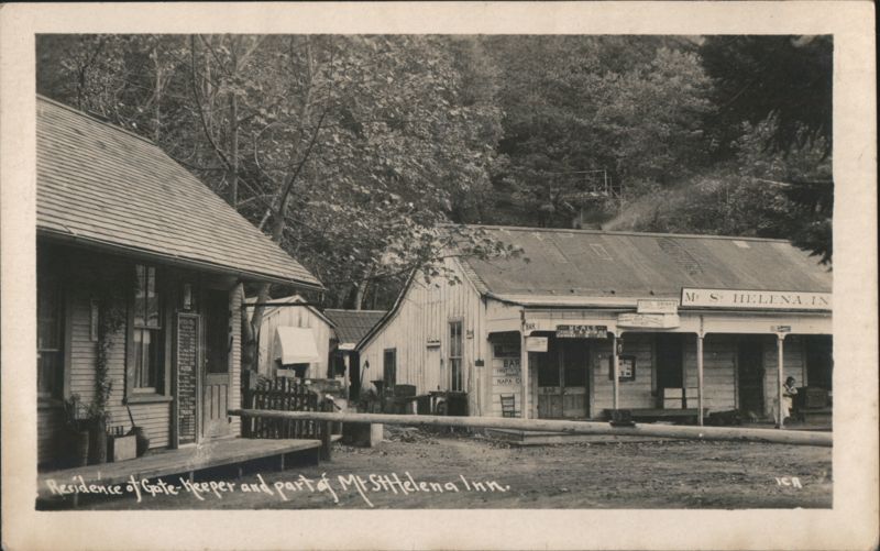 Residence of Gate-Keeper and Mt. St. Helena Inn, Napa Co. California