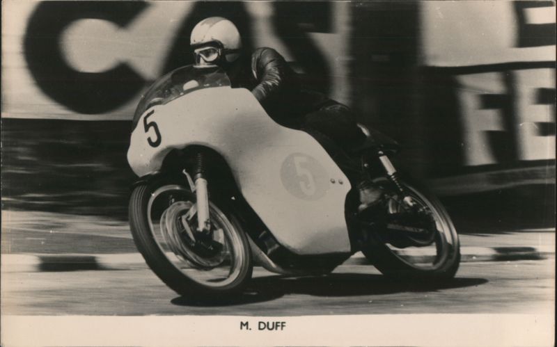 M. Duff Motorcycle Racer #5 Motorcycles