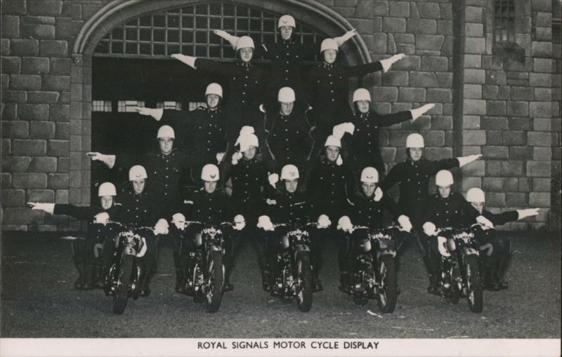 Royal Signals Motor Cycle Display