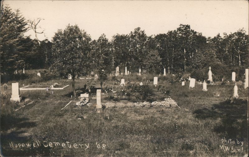 Hopewell Cemetery 1908