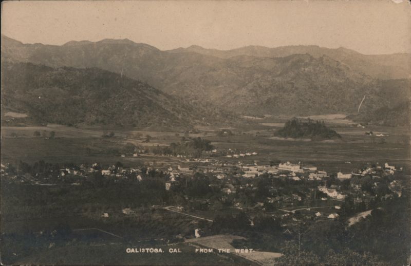 Calistoga, CA from the West