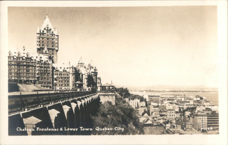 Chateau Frontenac & Lower Town Quebec City