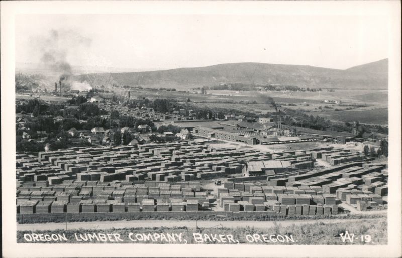 Oregon Lumber Company, Baker, Oregon