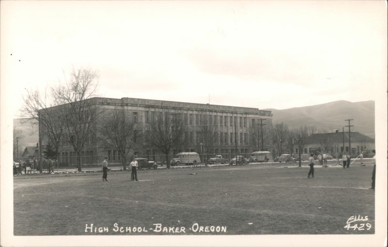 High School Baseball Field - Baker, OR Oregon Ellis