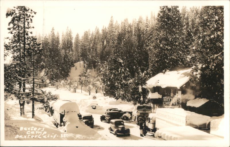 Baxters Camp & Hotel, Winter Scene