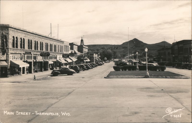 Main Street, Thermopolis Wyoming