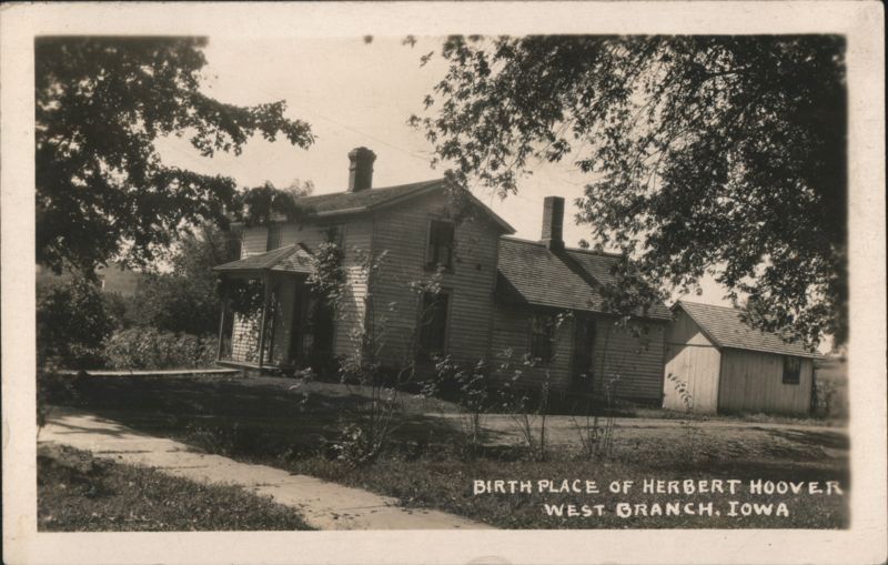 Birth Place of Herbert Hoover, West Branch, IA Iowa