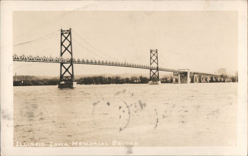 Illinois-Iowa Memorial Bridge Bettendorf
