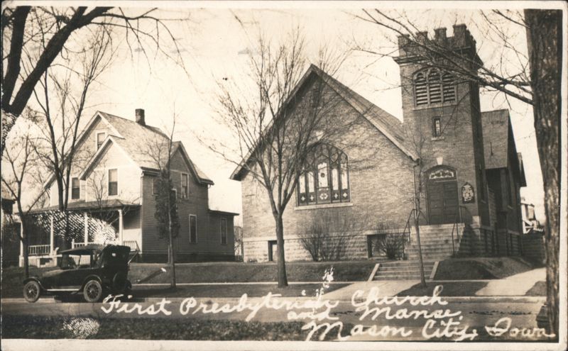 First Presbyterian Church and Manse, Mason City, IA