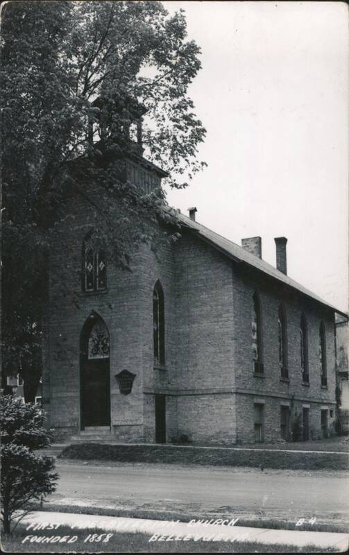 First Presbyterian Church, Bellevue, Iowa, Founded 1858