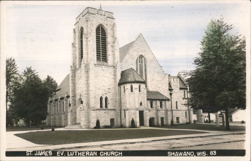St. James Ev. Lutheran Church, Shawano Wisconsin