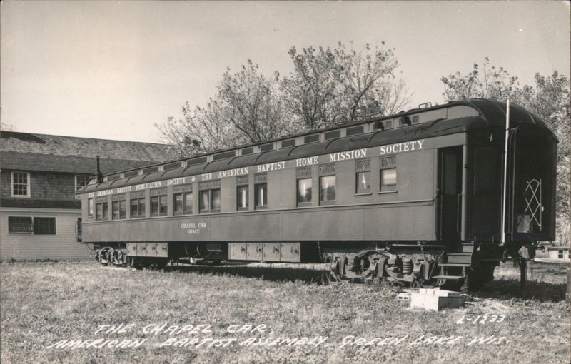 Chapel Car Grace, American Baptist Assembly, Green Lake WI