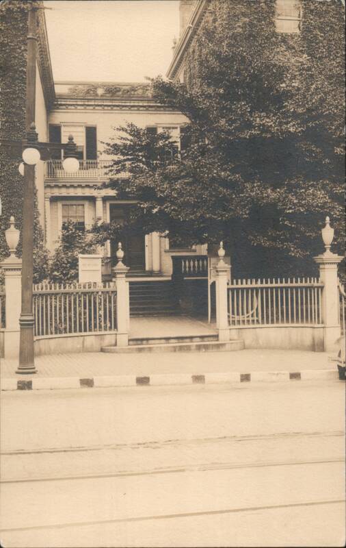 Entrance L. D. M. Sweat Memorial Art Museum Portland Maine