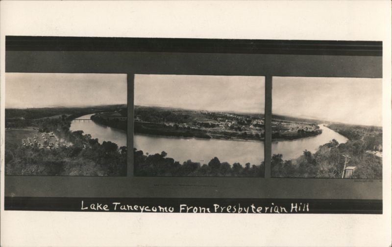 Lake Taneycomo From Presbyterian Hill, Missouri Ozarks Forsyth