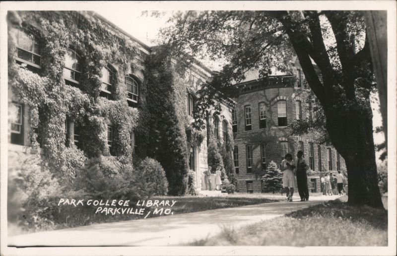 Park College Library, Ivy Covered Building Parkville Missouri