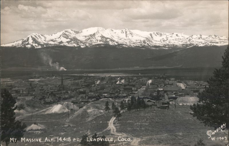 Mt. Massive, Leadville, Colorado, 14,418 ft. Altitude
