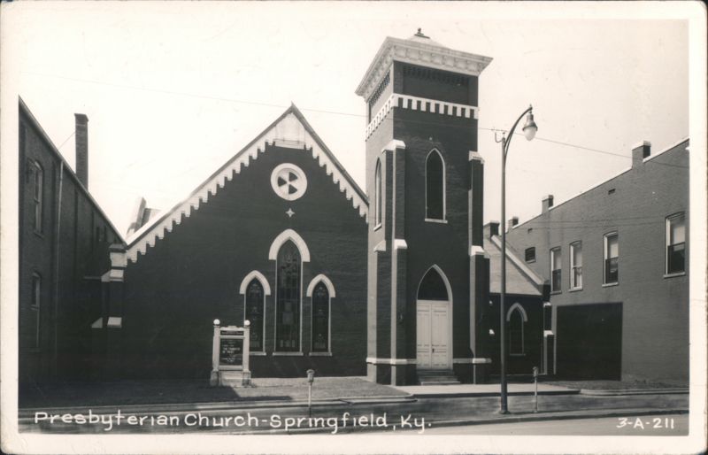 Presbyterian Church, Springfield, KY Kentucky