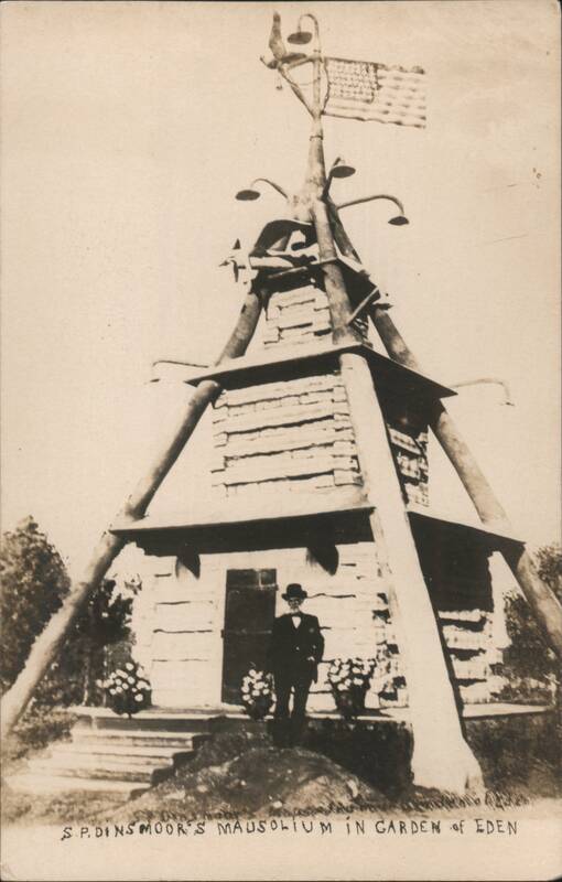 S.P. Dinsmoor's Mausoleum in Garden of Eden Lucas Kansas