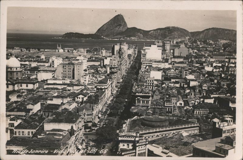 Rio de Janeiro General View, Sugarloaf Mountain Brazil