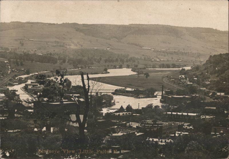 Birdseye View Little Falls New York