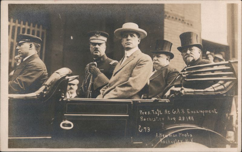 President Taft at G.A.R. Encampment, Rochester, NY 1911 New York