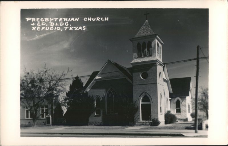 Presbyterian Church + Ed. Bldg., Refugio, TX Texas
