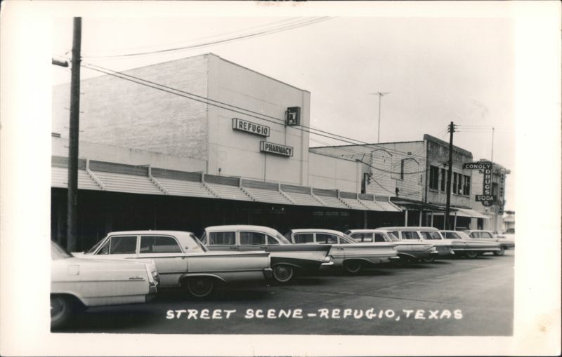 Street Scene - Refugio, Texas